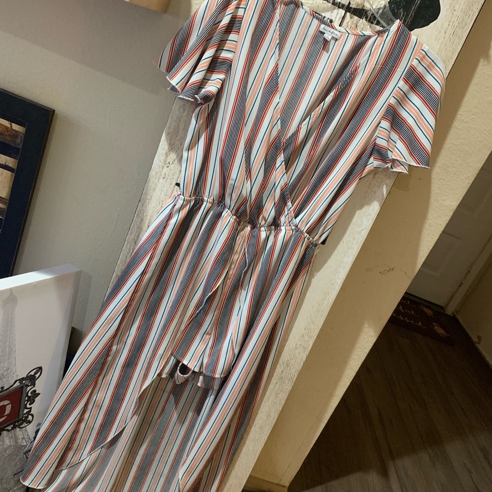 Striped Romper/Dress